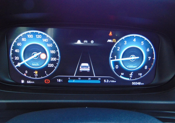Hyundai Bayon cena 72400 przebieg: 50247, rok produkcji 2021 z Olkusz małe 466